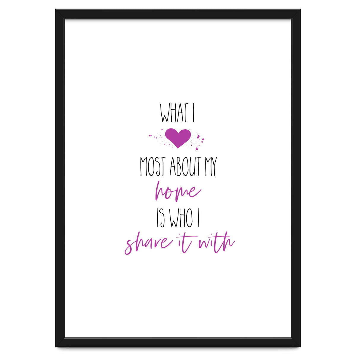 What I love most about my home