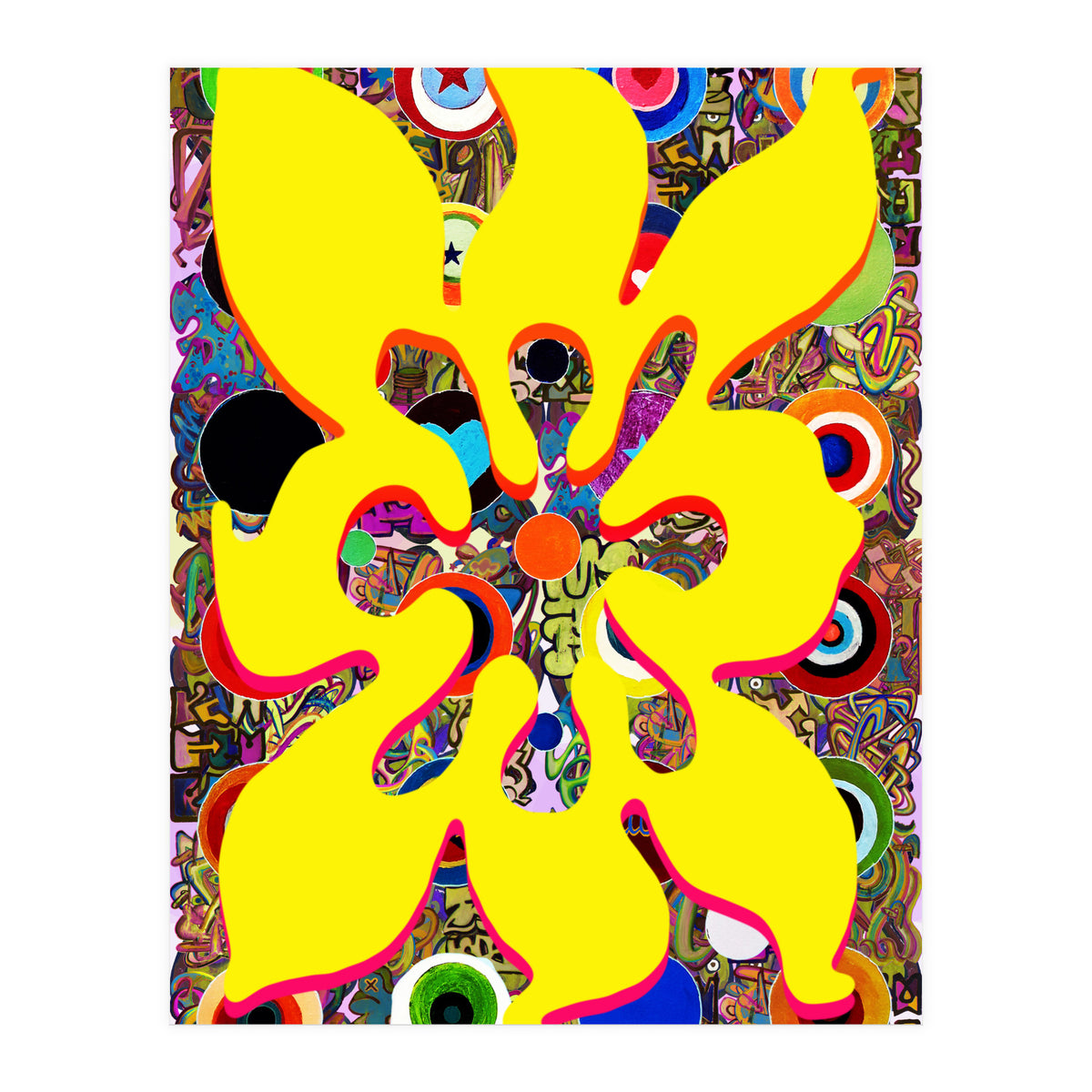 Fuego Y Graffiti 83 (Print Only)