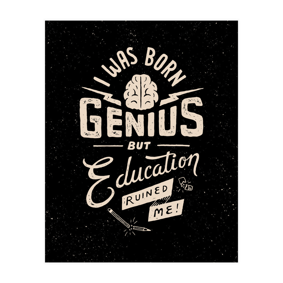 Born Genius (Print Only)