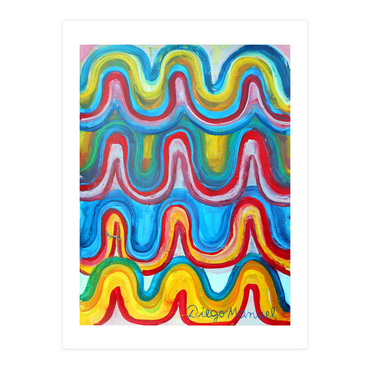 Pop Multicolor 6 (Print Only)