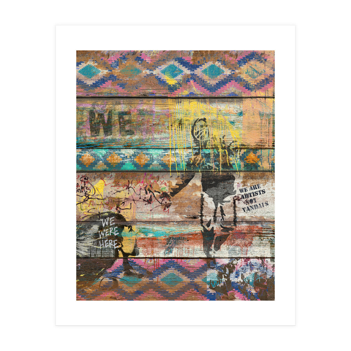 Art Isn't A Crime (Molotov Cocktail) (Print Only)