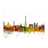 Paris France Skyline (Print Only) thumbnail