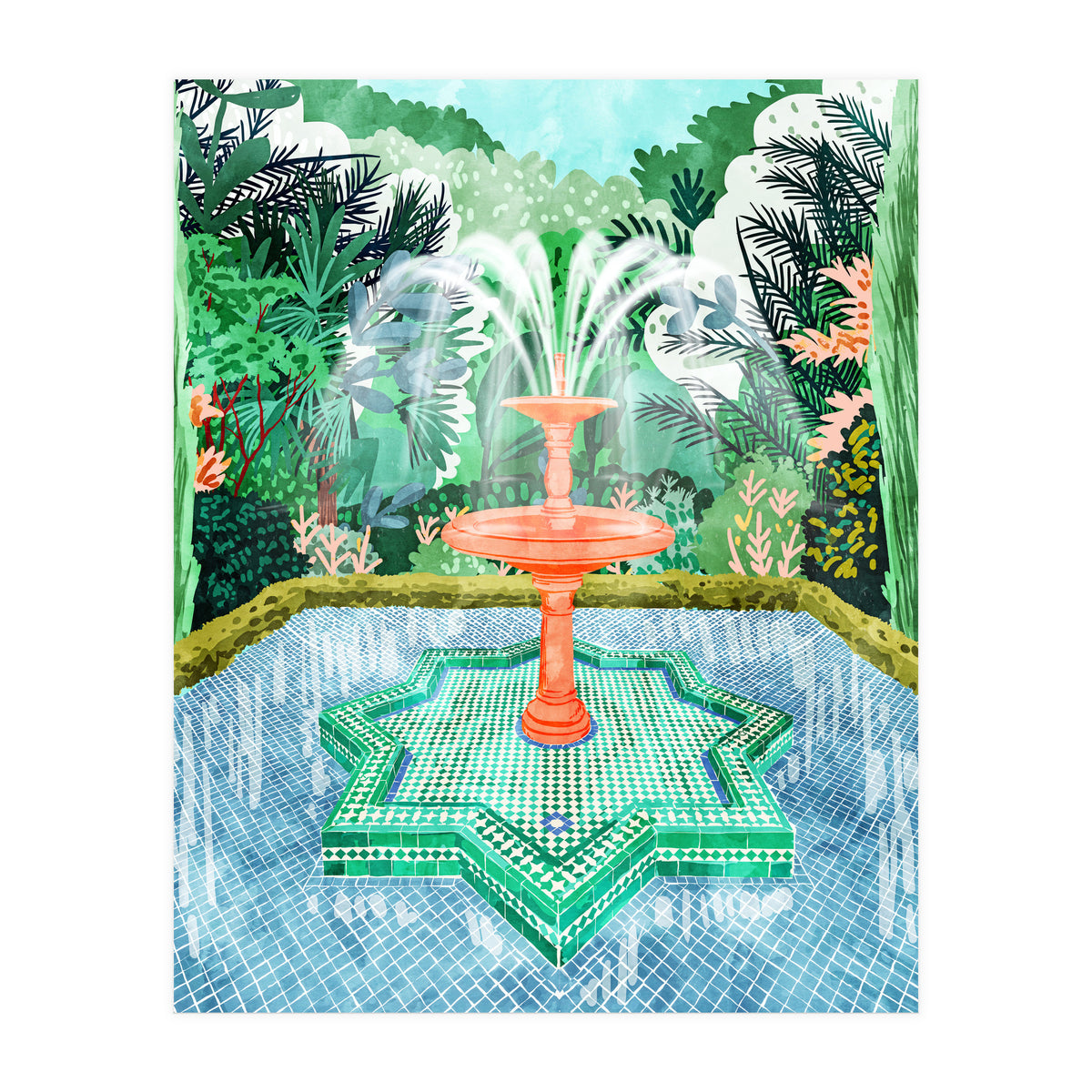 The Fountain Of Life (Print Only)