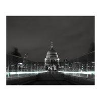 St Paul's Millennium Bridge London (Print Only)