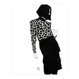 Untitled #39 - Woman in animal print (Print Only) thumbnail