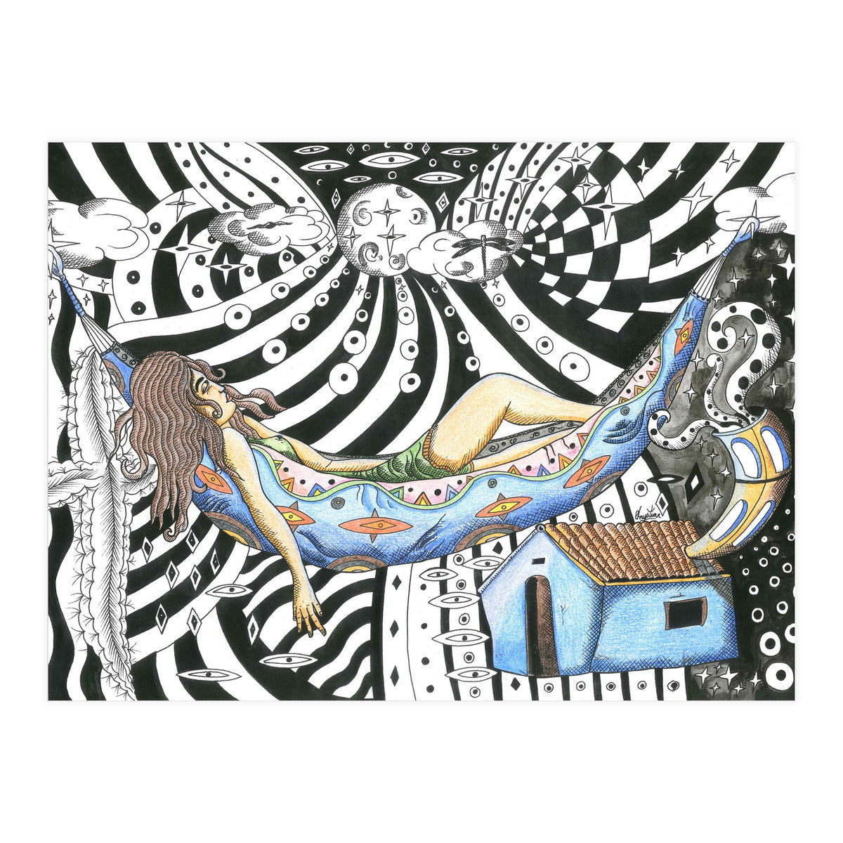 Under The Moonlight Of The Cariri (Print Only)