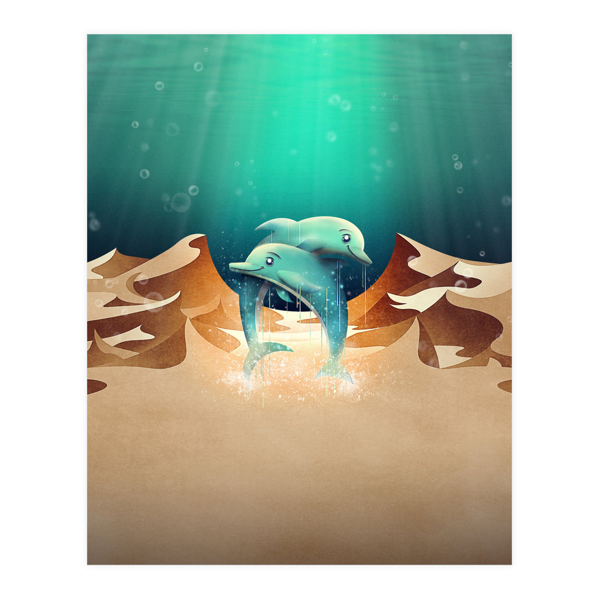 Dolphin Desert (Print Only)