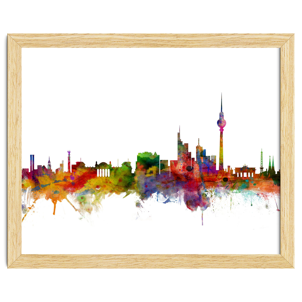 Berlin Germany Skyline