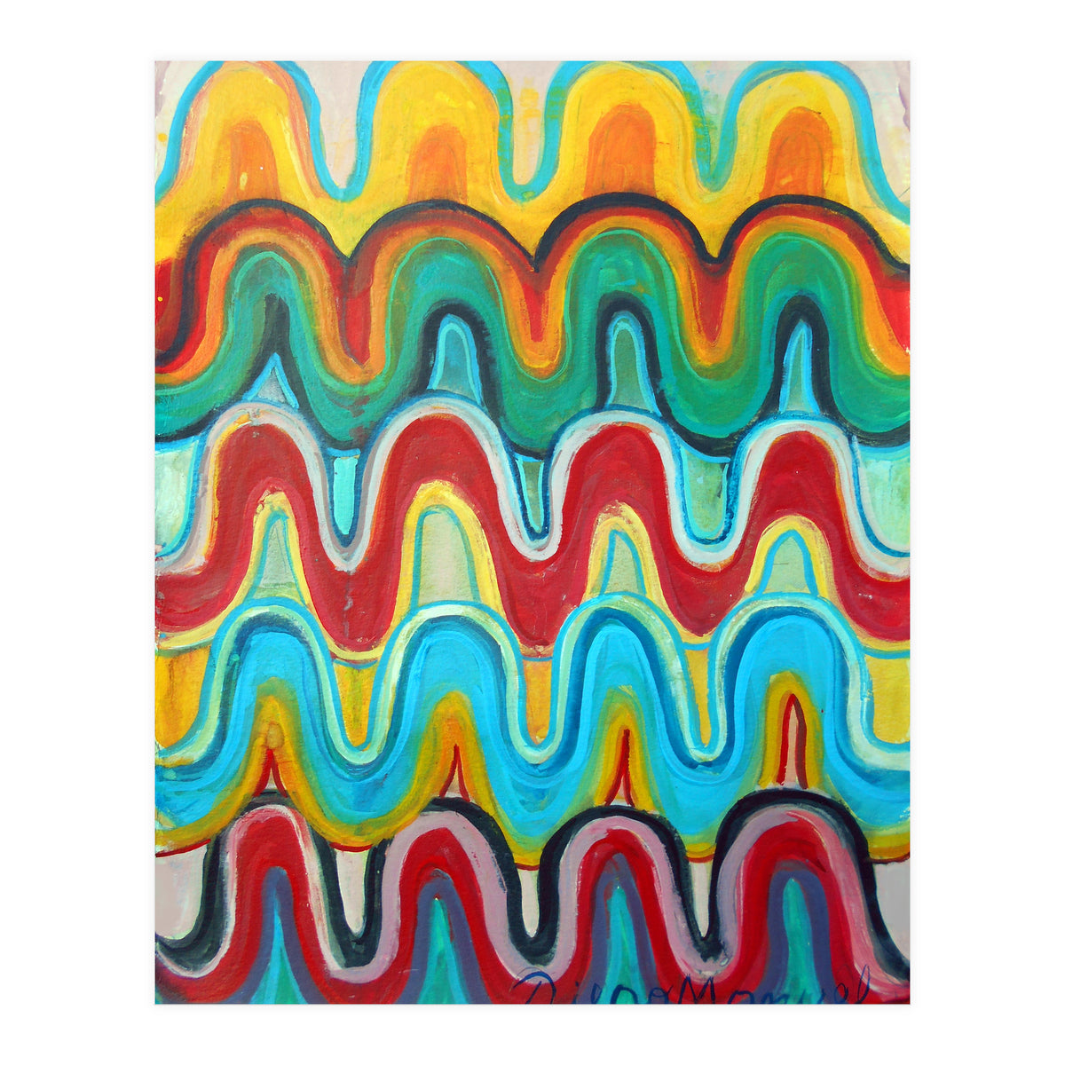 Pop Multicolor 5 (Print Only)