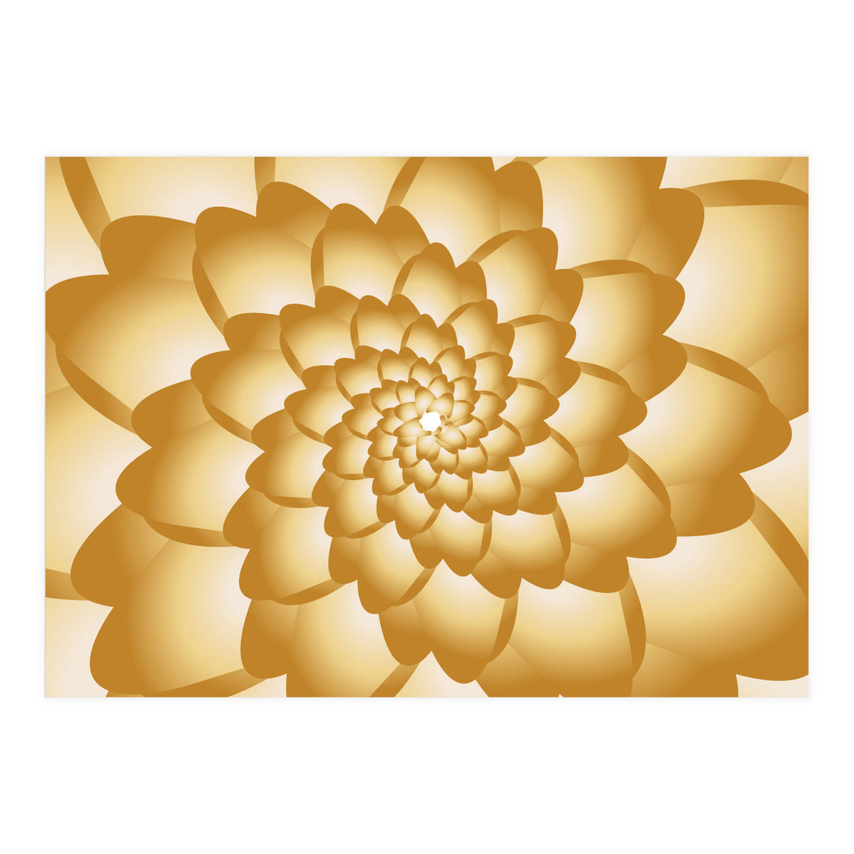 Flower Swirl Pattern (Print Only)