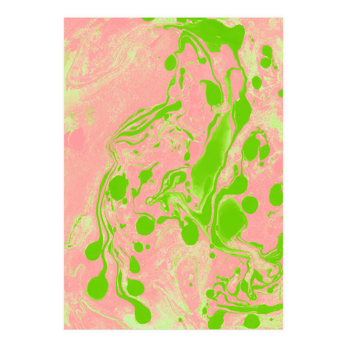 Blush And Greenery (Print Only)