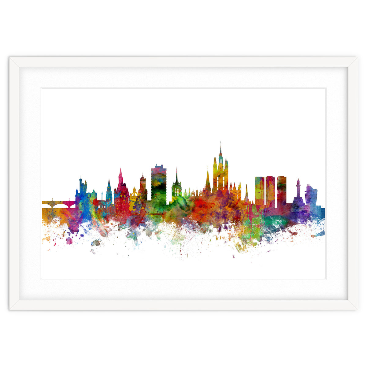 Aberdeen Scotland Skyline