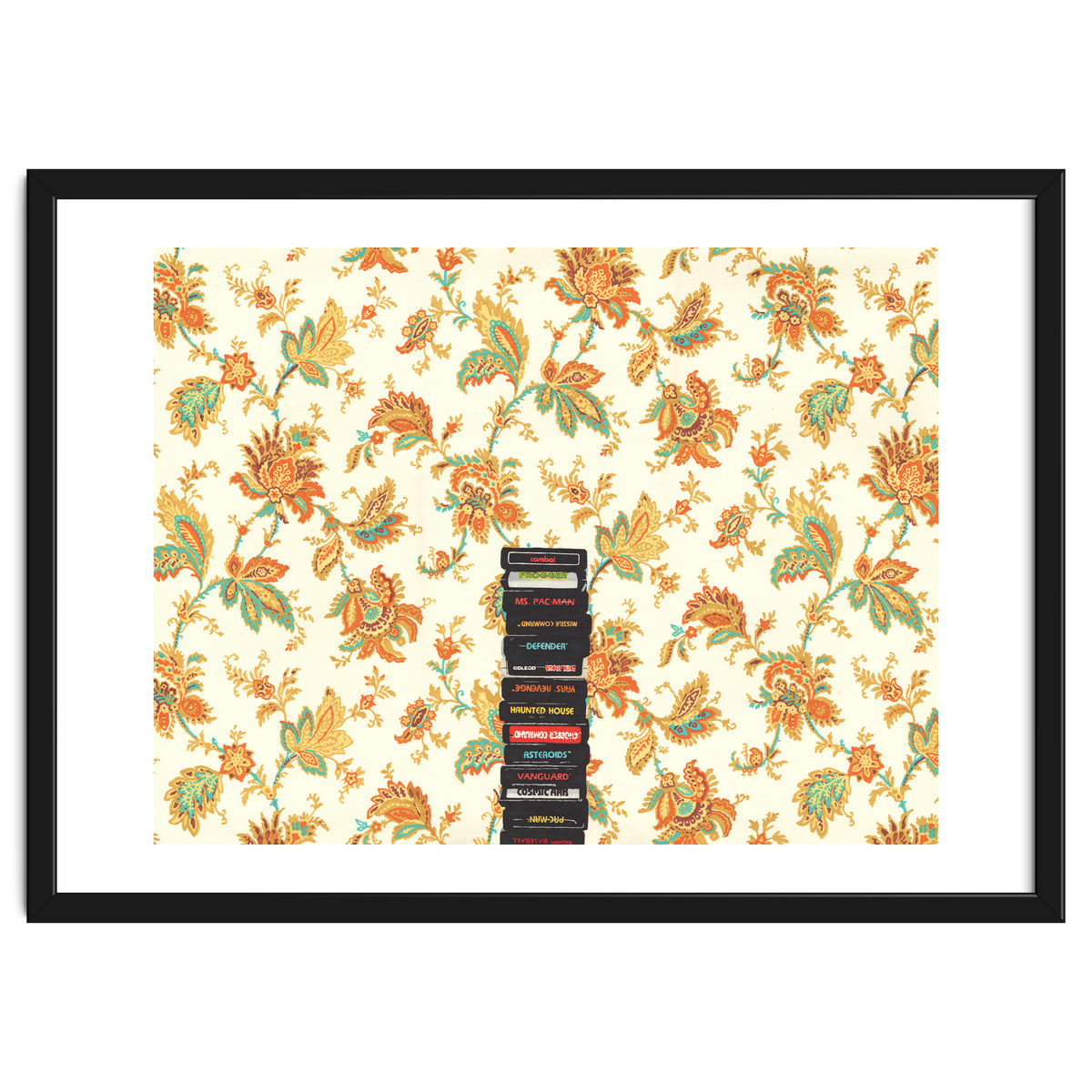 Atari & Flower Wallpaper