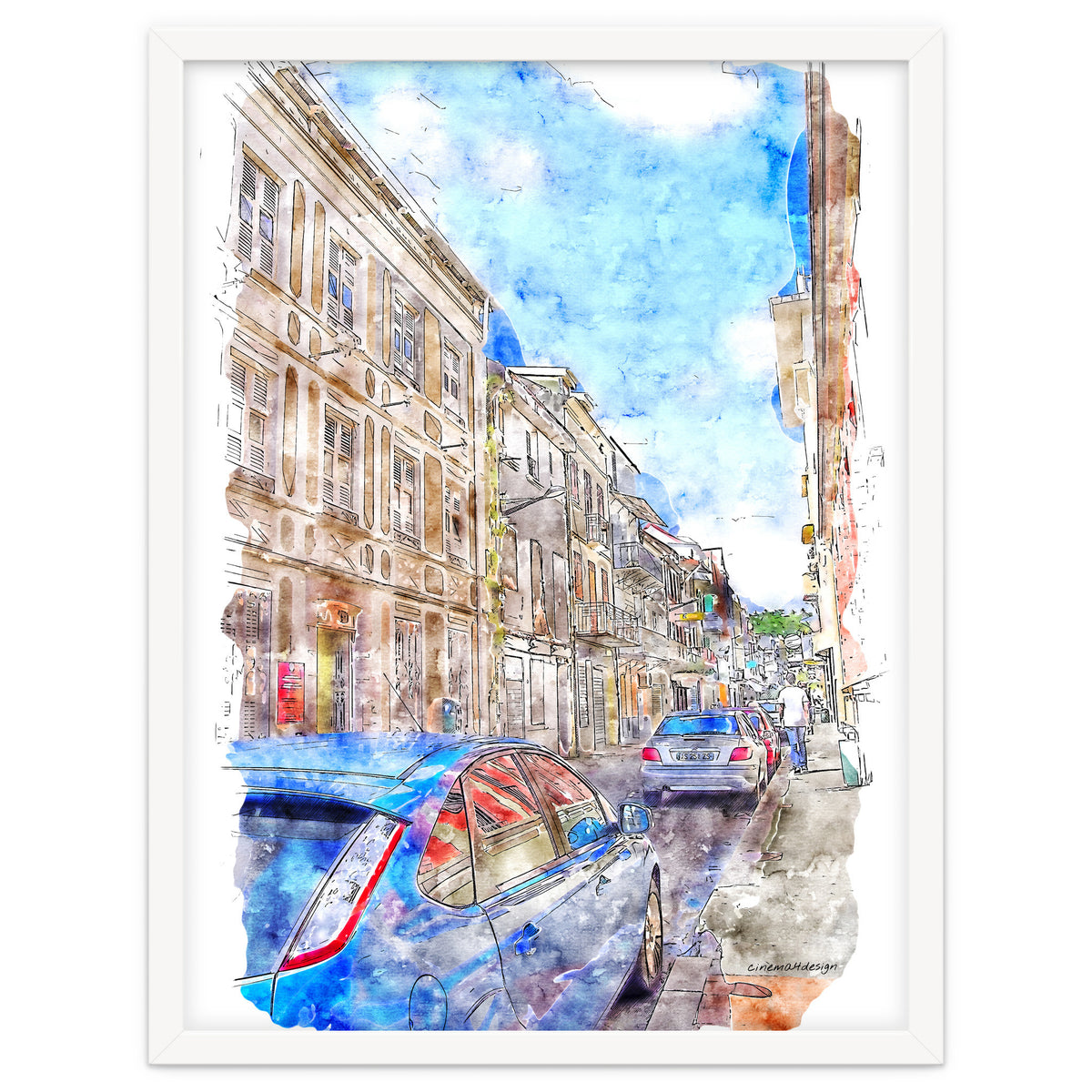 Street of Fort-de-France