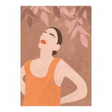 Mid Century Modern Boho Woman (Print Only) thumbnail