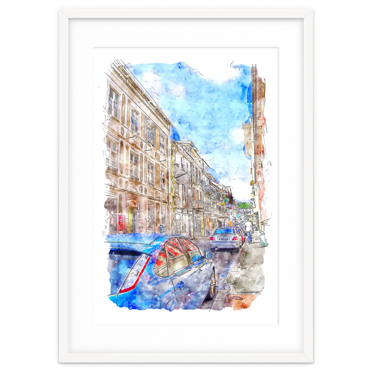 Street of Fort-de-France