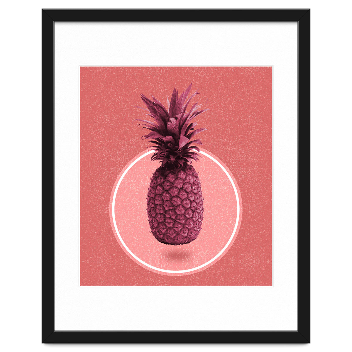 Purple Floating Pineapple