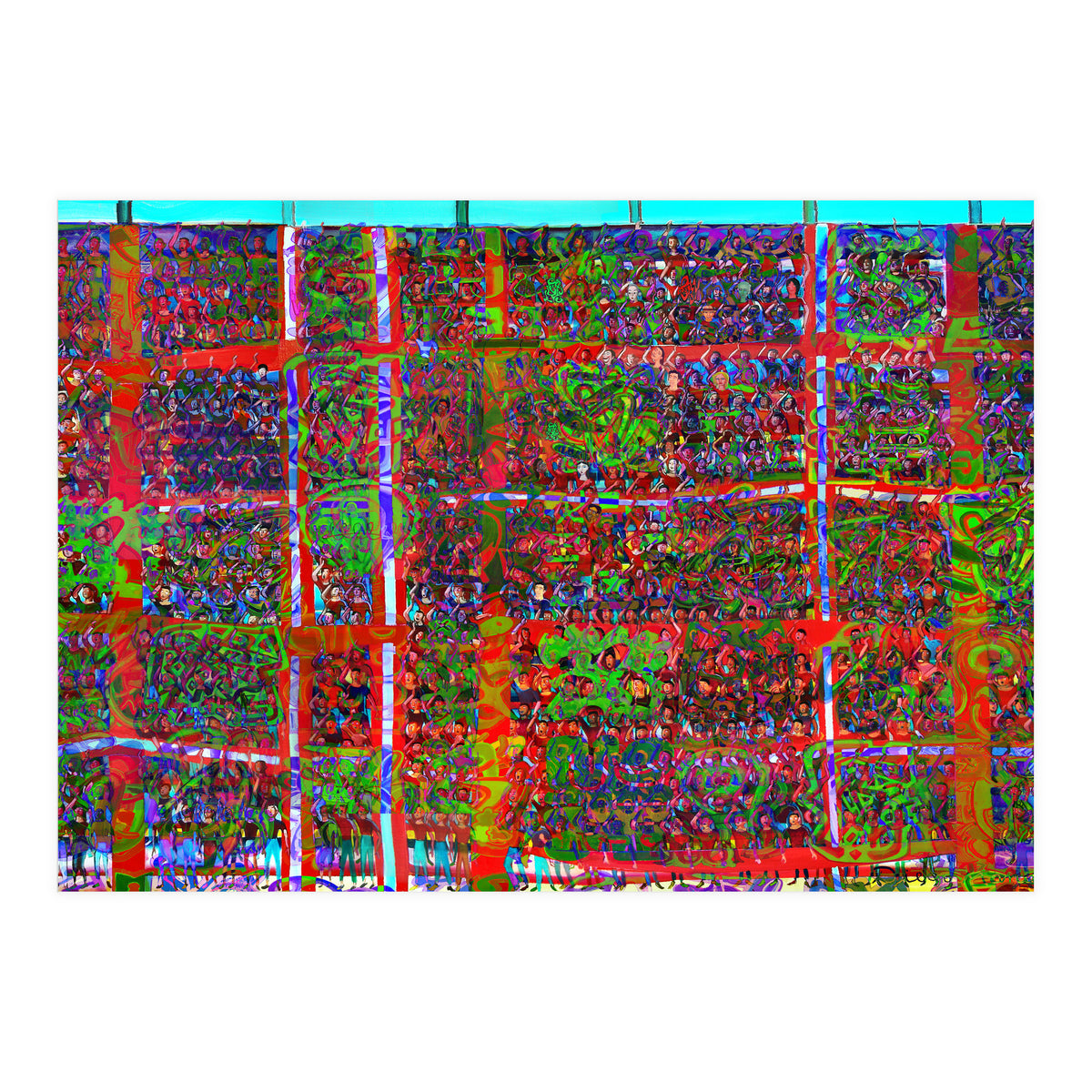 Gran Hinchada Roja 16 (Print Only)