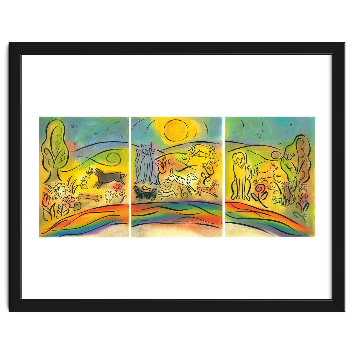 Rainbow Bridge Print