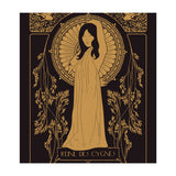 Reine Des Cygnes Golden (Print Only) thumbnail