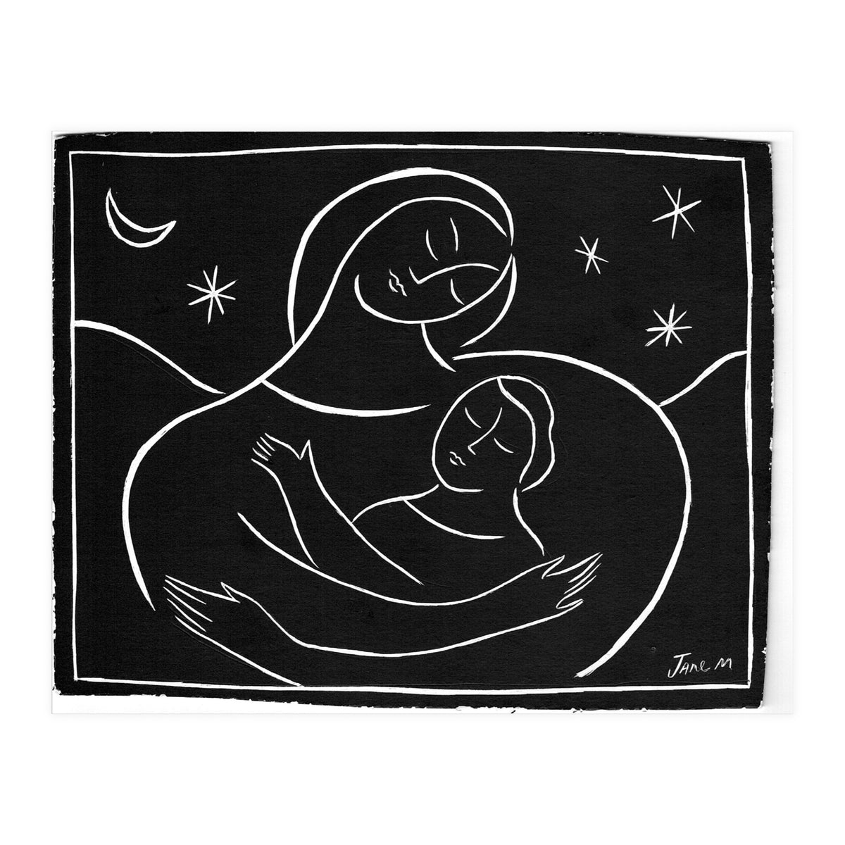 Woman With Child (Print Only)