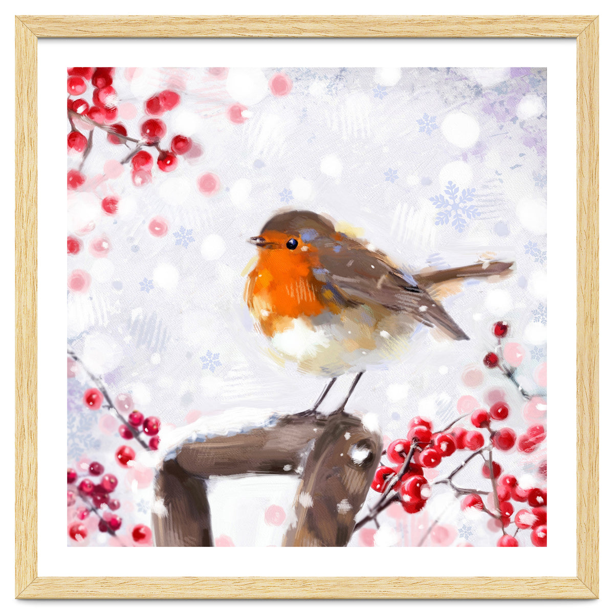 Winter robin