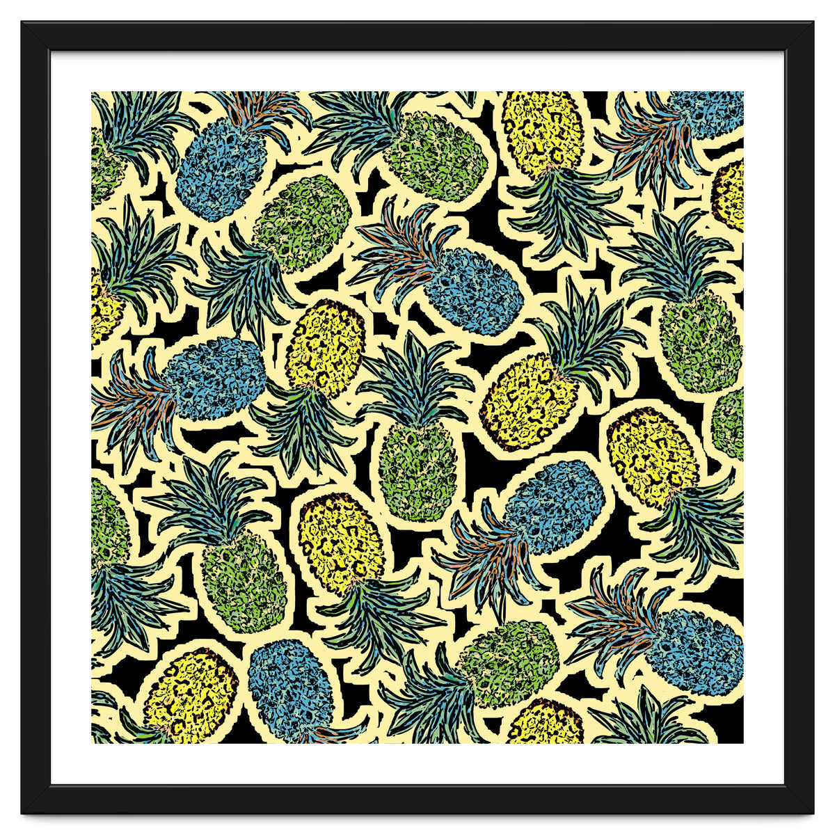 Pineapple Pandemonium Retro Tone