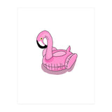 Pool Float Flamingo (Print Only) thumbnail