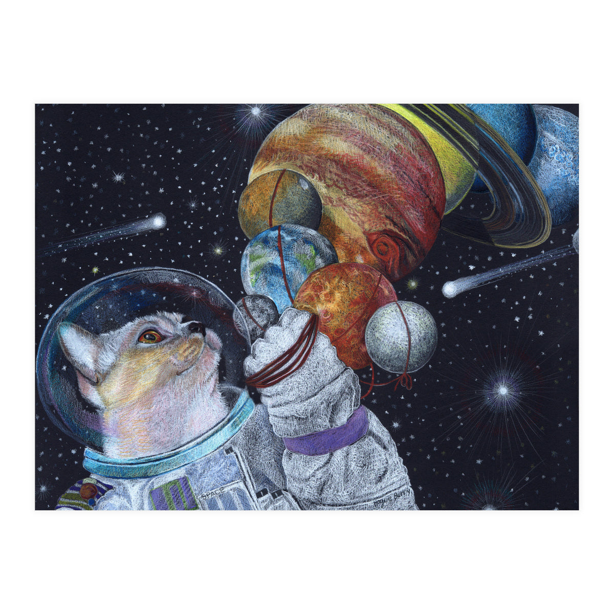 Space Cat (Print Only)
