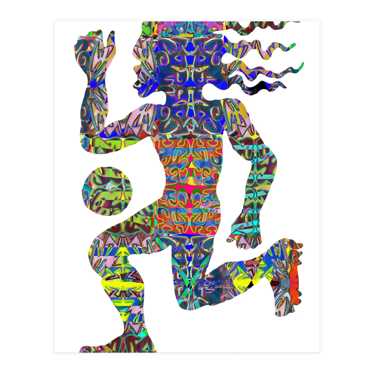 Jugador Nuevo 1 24  (Print Only)