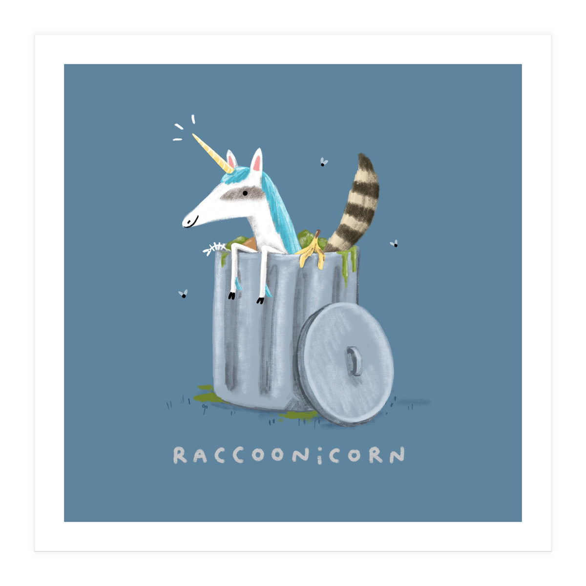 Raccoonicorn (Print Only)