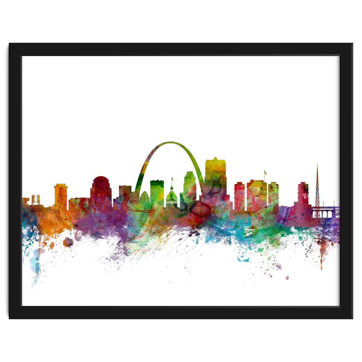 St Louis Missouri Skyline