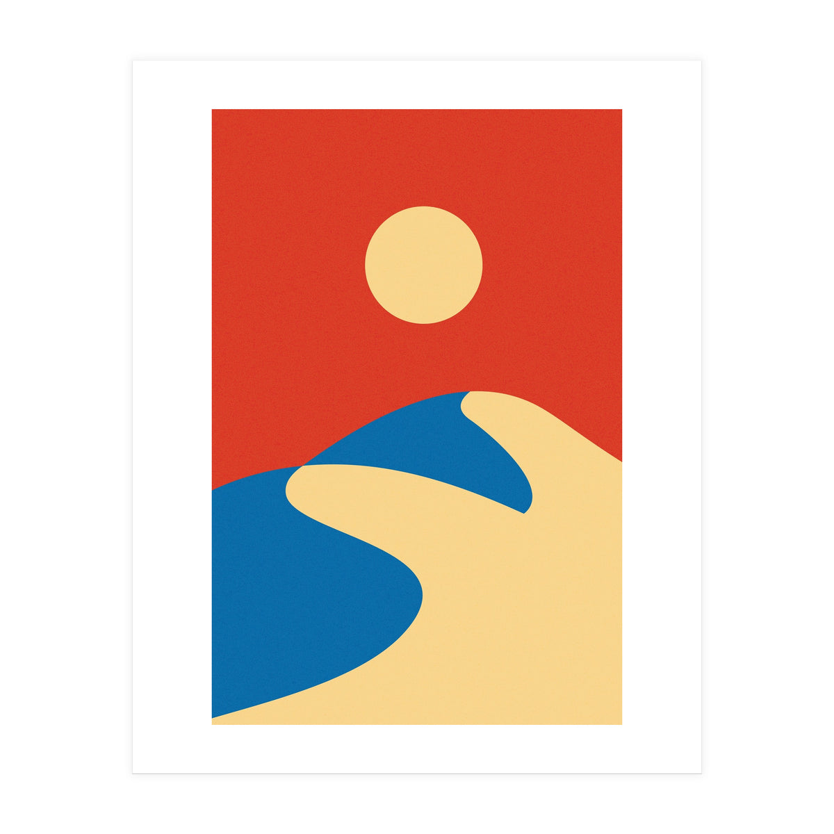 Mid Century Sahara Desert (Print Only)