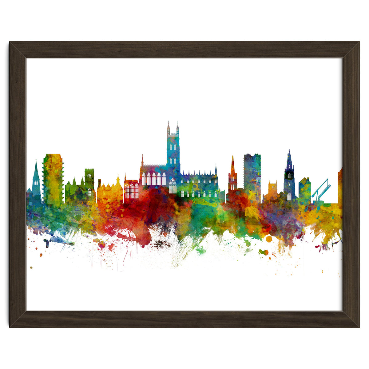 Gloucester England Skyline