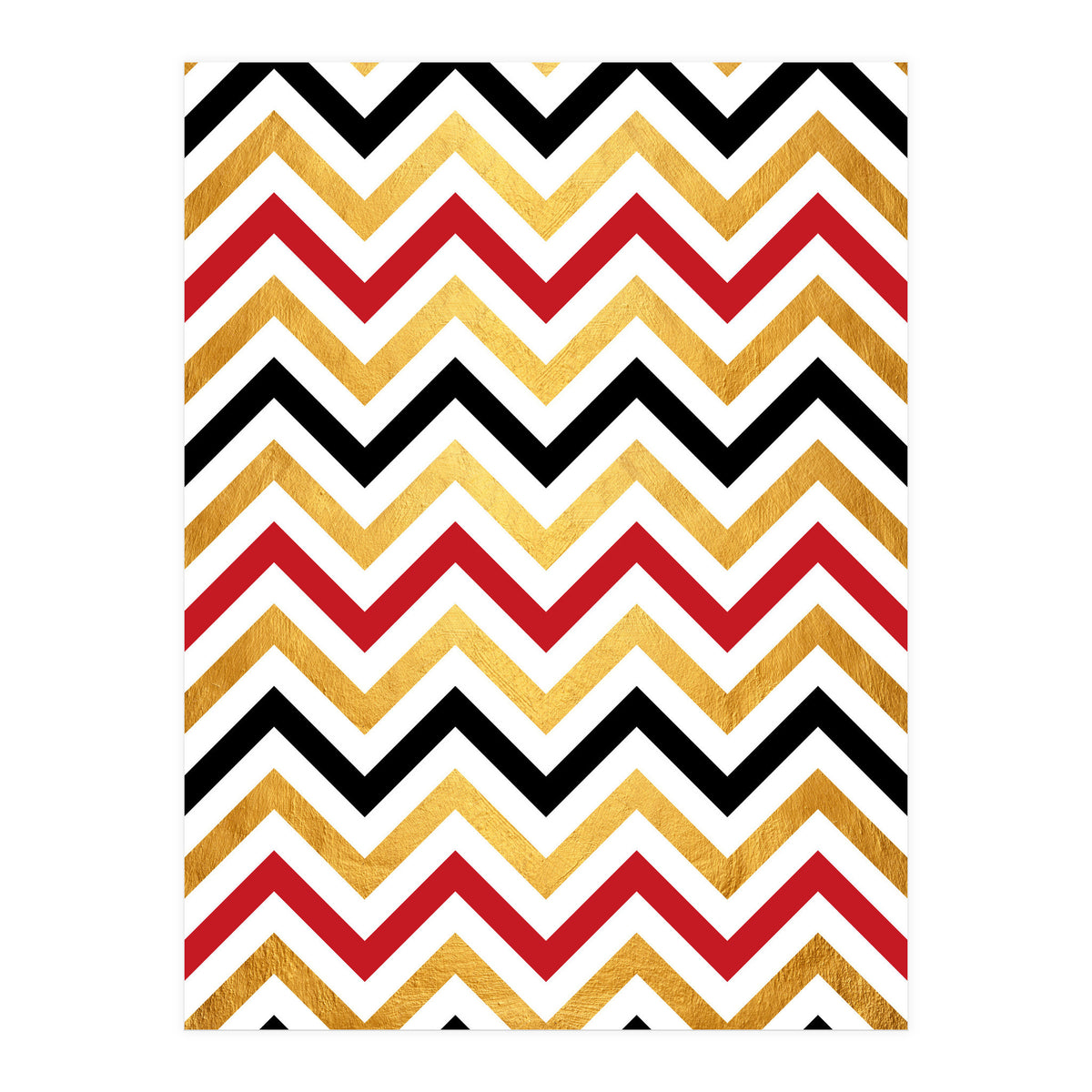 Chevron Golden II (Print Only)