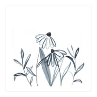 Meadow Line Work Square (Print Only)