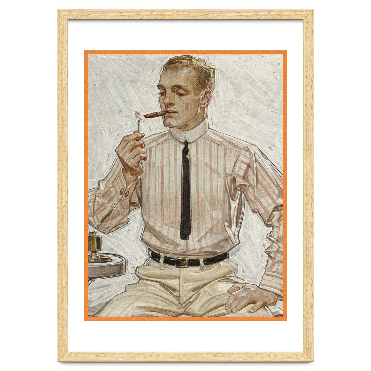 Collier's (ft. Smoking a Cigarette) Advertisement