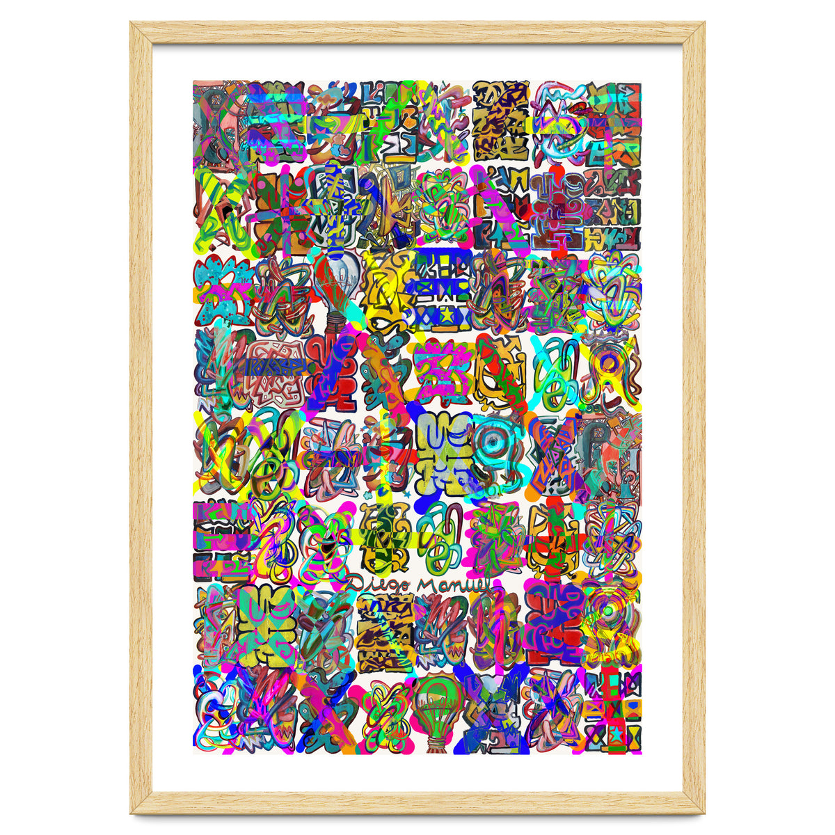 Graffitis 2021 Tapiz 105