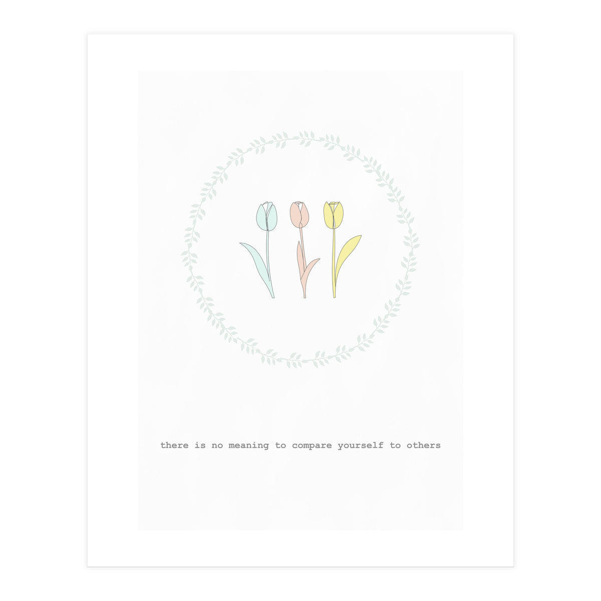 Tulip Flowers   (Print Only)