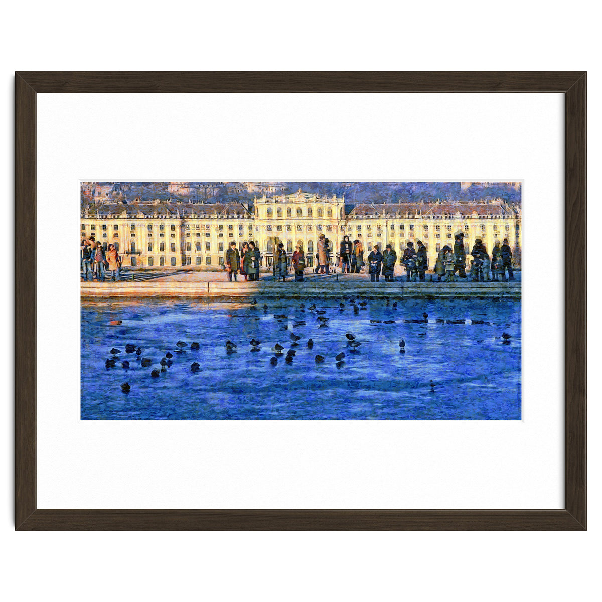 Winter's day at Schoenbrunn