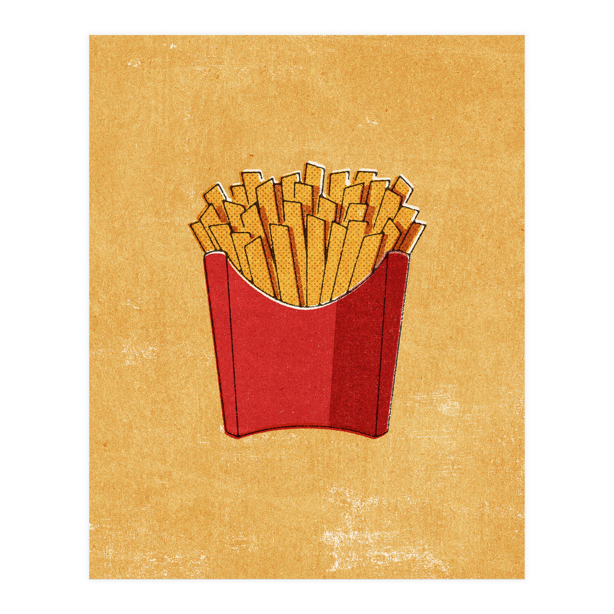 FAST FOOD / Fries (Print Only)