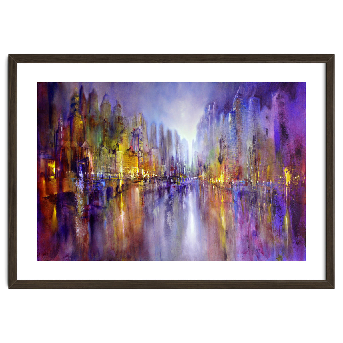 Stadt Am Fluss - city on the riverside