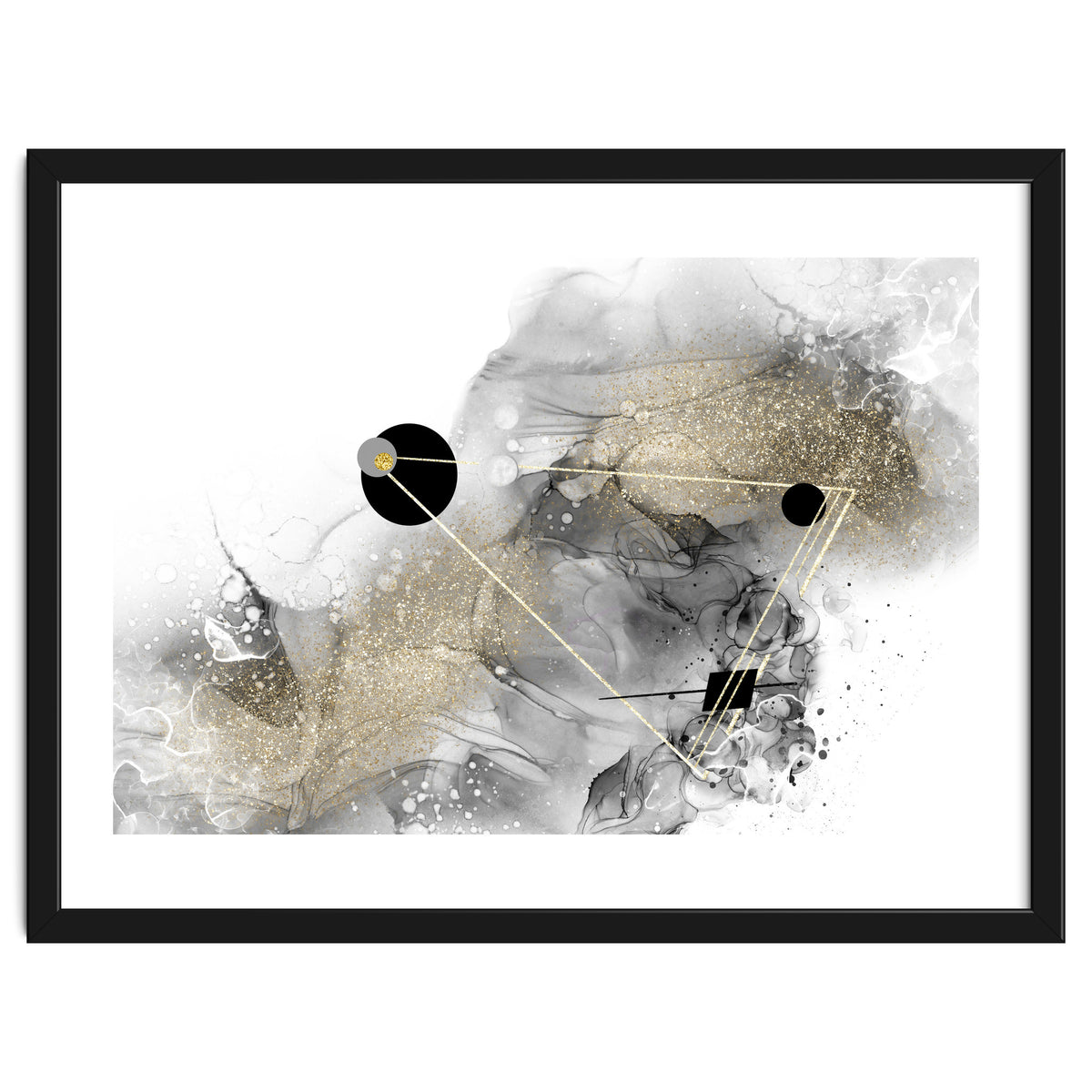 ALCOHOL INK Abstract galaxy