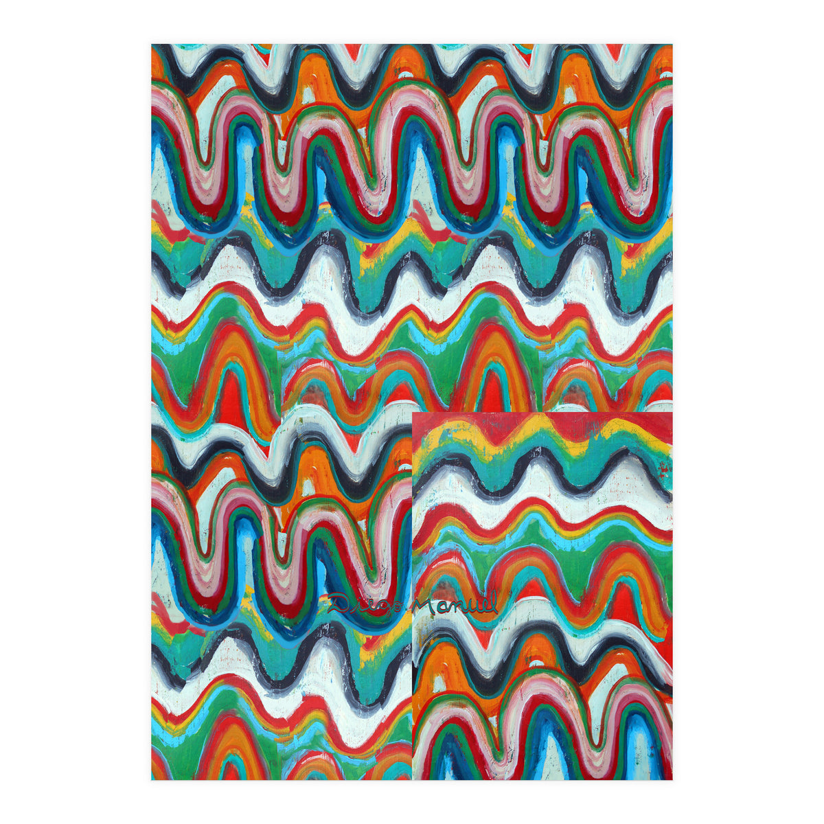 Pop Abstract A 12 (Print Only)