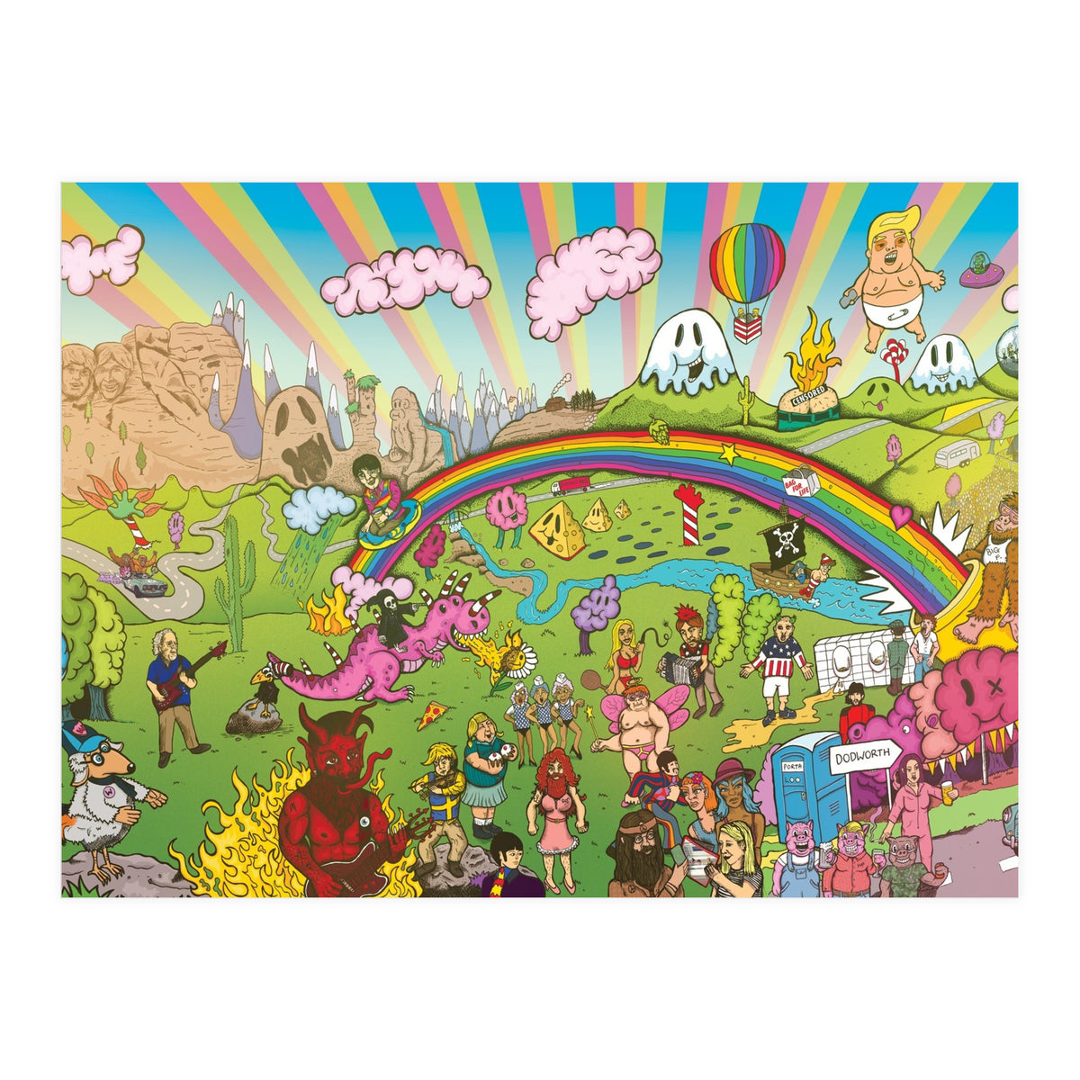 The Bar Steward Sons of Val Doonican -  Chaos Untitled #1 (Print Only)