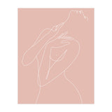 wake woman line-pink (Print Only) thumbnail