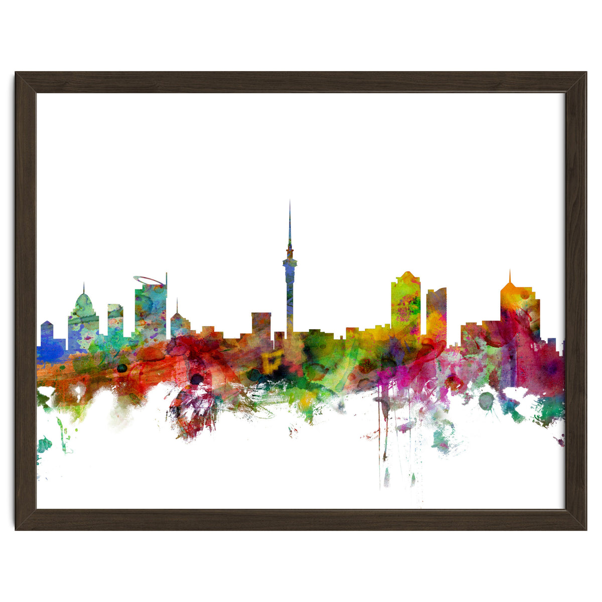 Auckland New Zealand Skyline