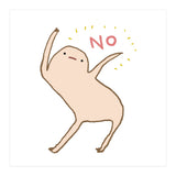 Honest Blob Says No (Print Only) thumbnail