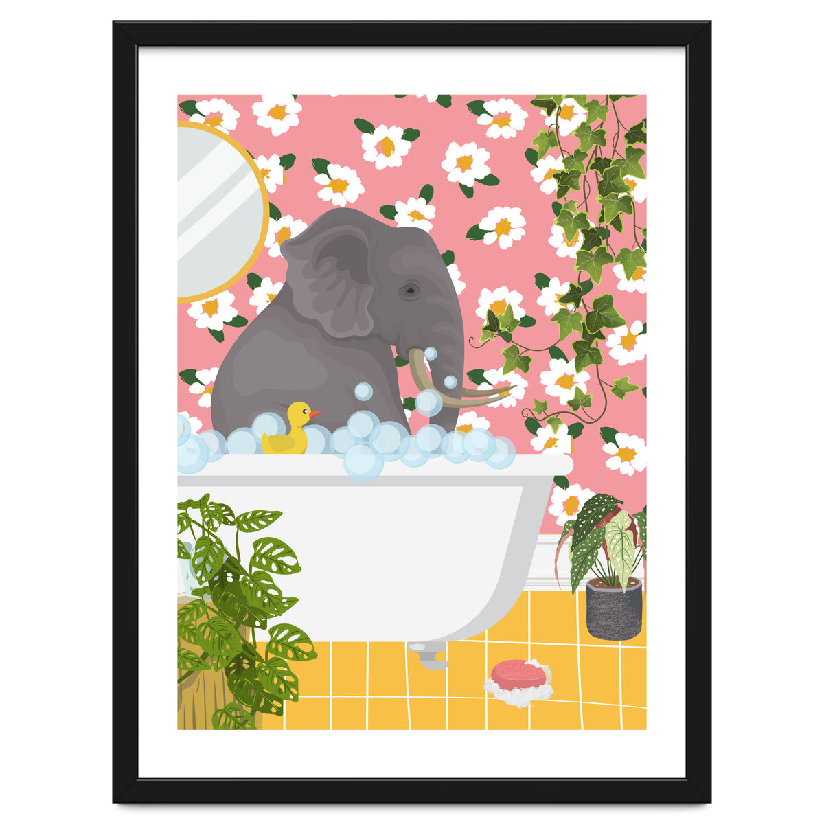 Elephant Bathing