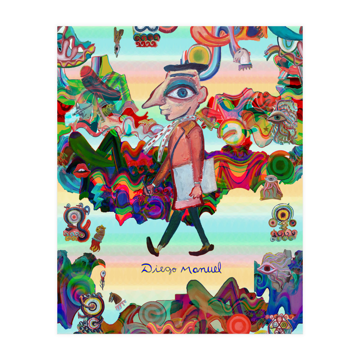 Graffitis 2021 Tapiz 79 (Print Only)